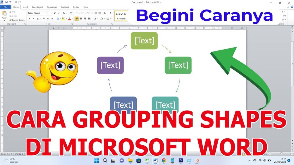 3 Trik Ampuh Cara Mengubah Warna di Shape Word 2007 untuk Bagan yang Memukau
