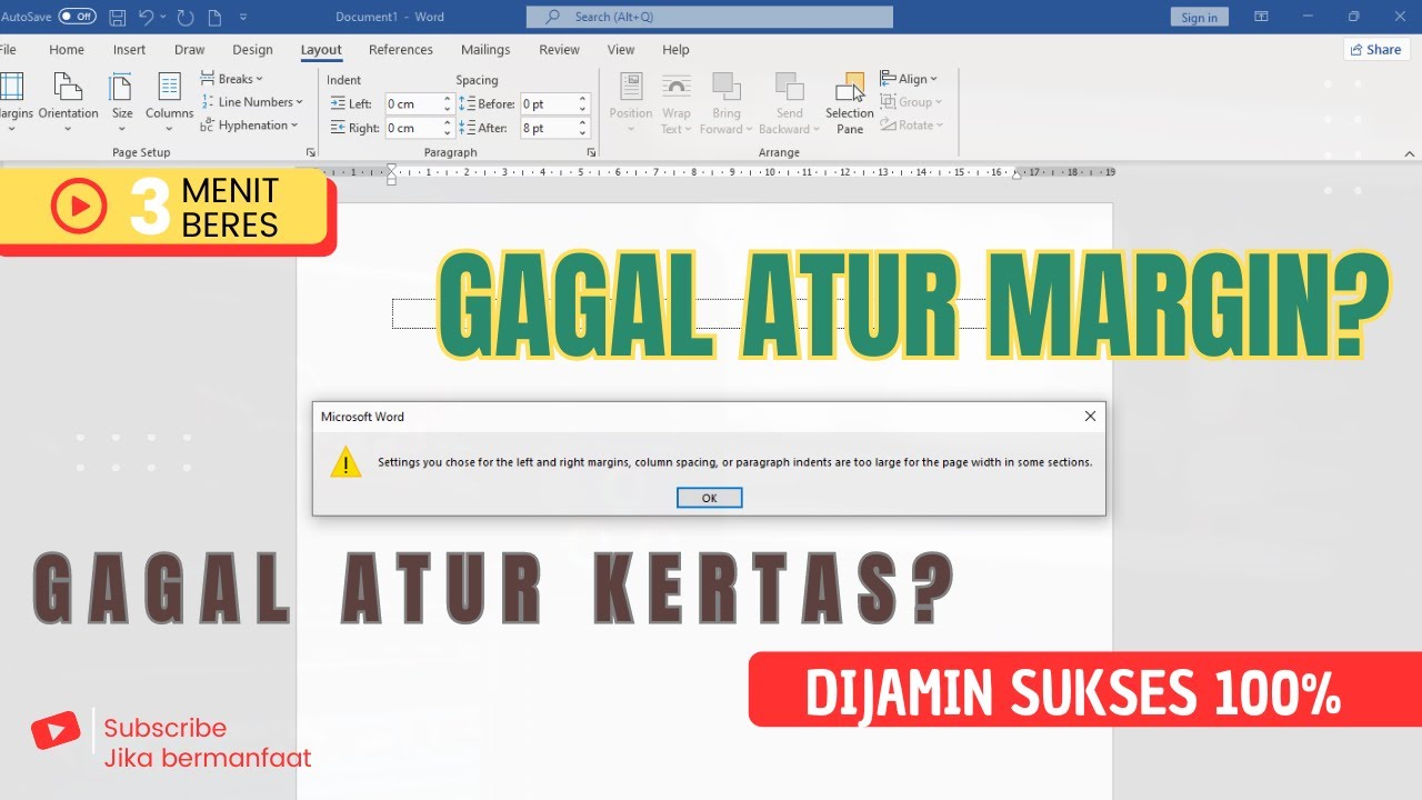 5 Alasan Ternyata Margin Atas Word Tidak Bisa Diubah dan Solusi Jitu Sebelum Terlambat