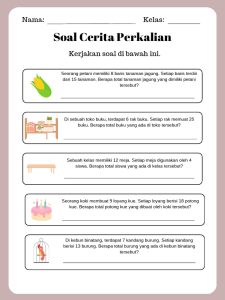 Soal Cerita Perkalian untuk Siswa SD PDF