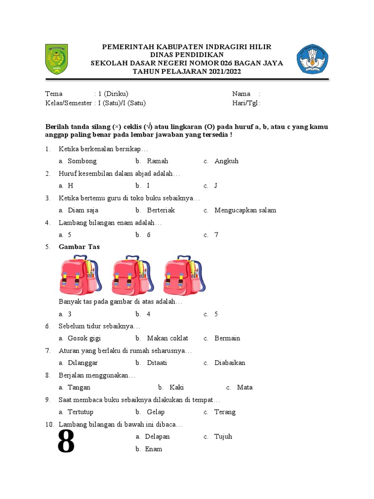 5 Fakta Mengejutkan Soal Ujian Kelas 1 SD yang Ternyata Wajib Diketahui Orang Tua