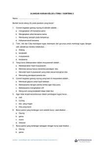 ULANGAN HARIAN KELAS 4 TEMA 1 SUBTEMA 3 pdf - Google Drive