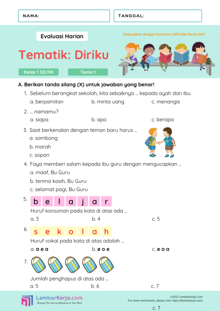 5 Fakta Mengejutkan dari Soal Ulangan Harian SBdP Kelas 3 Tema 1 yang Wajib Tahu