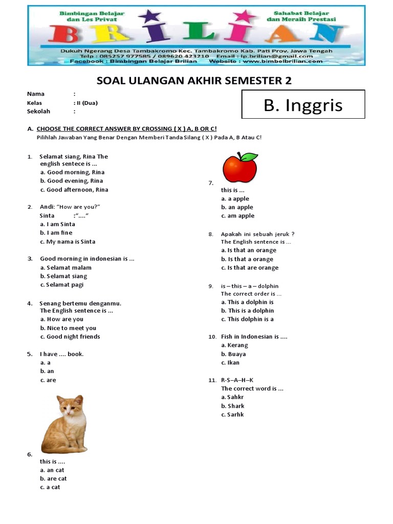 5 Fakta Penting Soal Soal UAS Semester 1 Kelas 3 SD yang Wajib Orang Tua Tahu Sebelum Terlambat
