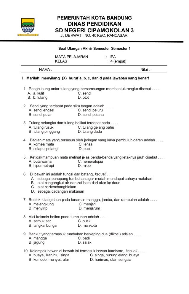 5 Fakta Tersembunyi di Balik Soal IPA Kelas 4 SD Semester 1 yang Wajib Diketahui Orang Tua