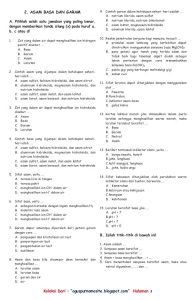 Latihan Soal Ipa Kelas 7 Semester 1 Dalchaebi