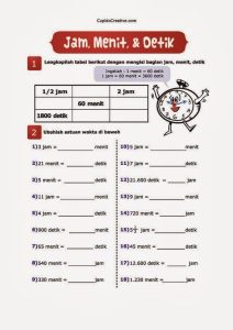Soal Waktu Kelas 3 - Piffle me