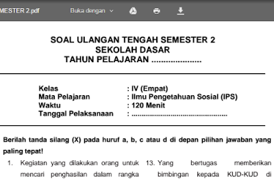 7 Rahasia Latihan Soal UTS IPS Kelas 4 SD Semester 2 Agar Nilai Ujian Melonjak Drastis