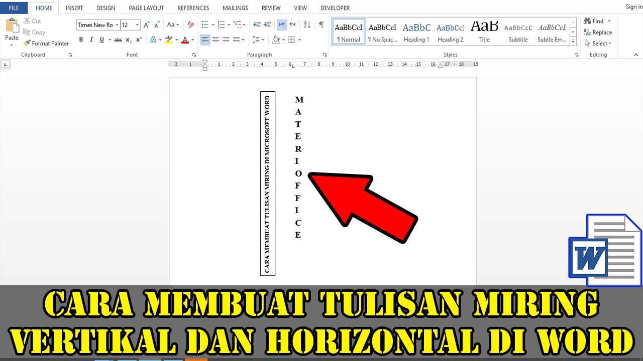 Cara Mengubah Vertikal Menjadi Horizontal di Microsoft Word 2003 untuk Ukuran Kertas F4 Ternyata Semudah Ini
