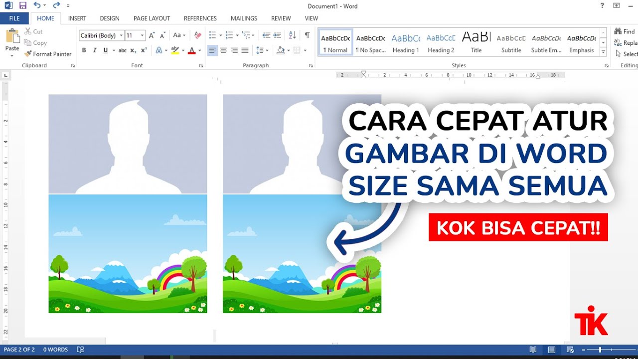 Ternyata Begini Cara Mengubah Ukuran Beberapa Gambar Sekaligus di Word Agar Cepat