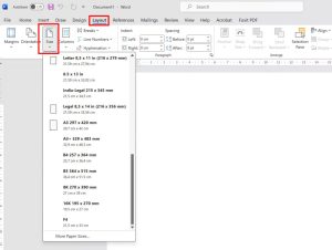 Cara Mengatur Ukuran Kertas di Word Cocok Untuk Pemula