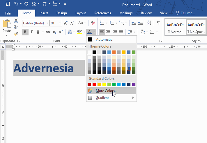 Ternyata Ini Cara Mengubah Warna di Microsoft Word Agar Dokumen Terlihat Profesional