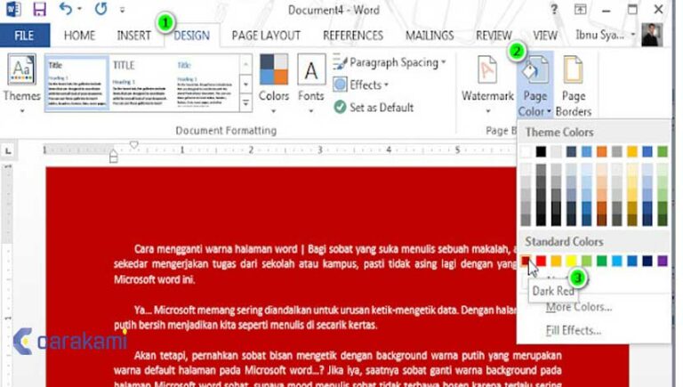 Ternyata Mudah, Ini Cara Mengubah Latar Foto Merah di Word 2010 Tanpa Aplikasi Lain