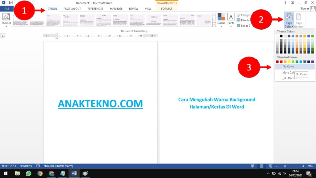 7 Cara Mengubah Warna Background Microsoft Word 2010 yang Jarang Diketahui Agar Dokumen Makin Hidup